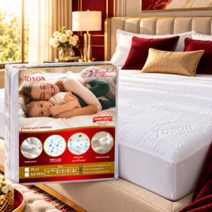 Toson Premium Imported Terry Towel Anti-Mites & Antibacterial Mattress Protector