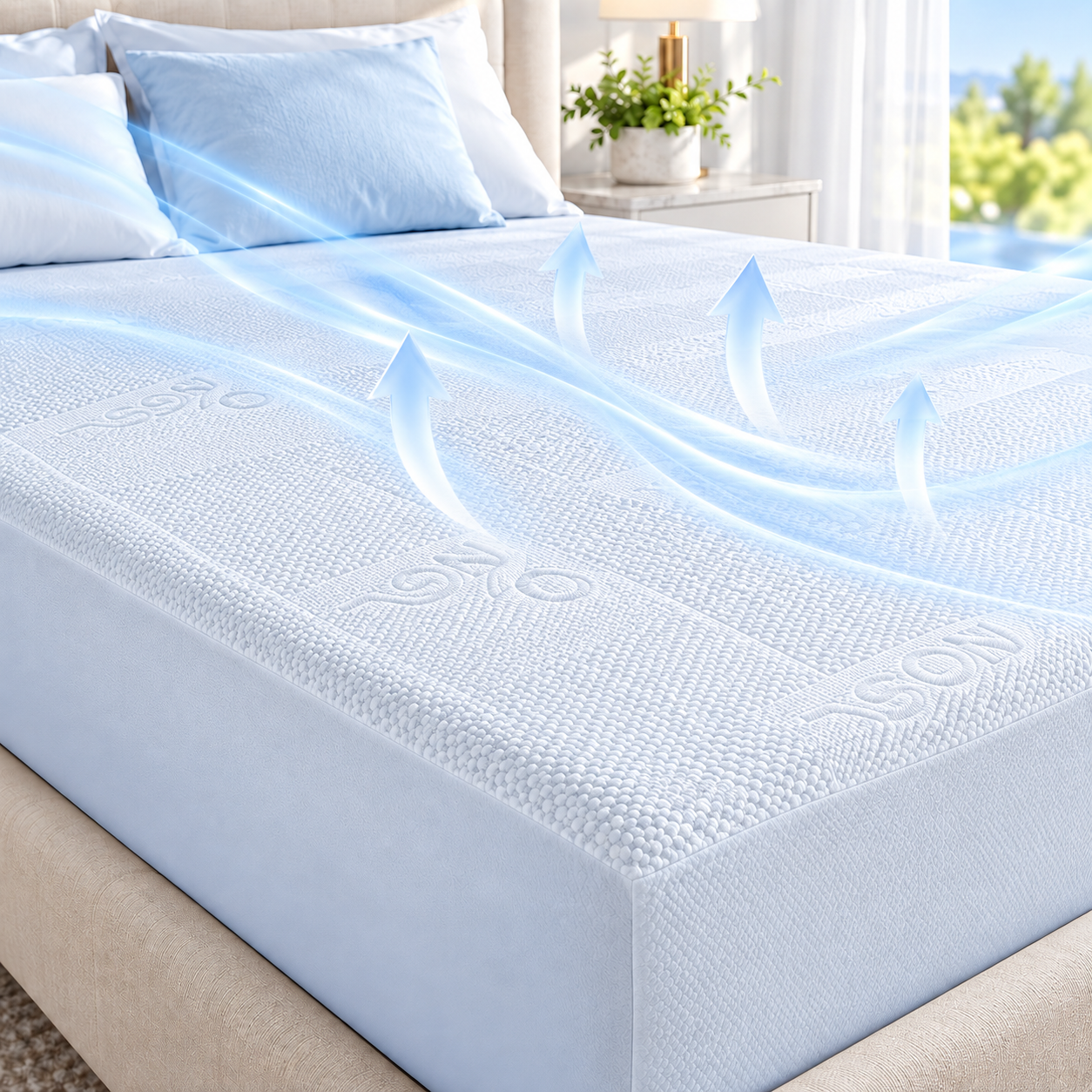 Toson Cooling Waterproof Mattress Protector - Image 4
