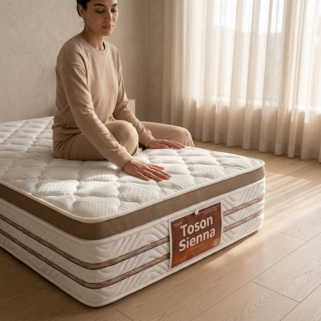 Toson Sienna 25 cm – Pocket Spring Memory Foam Mattress
